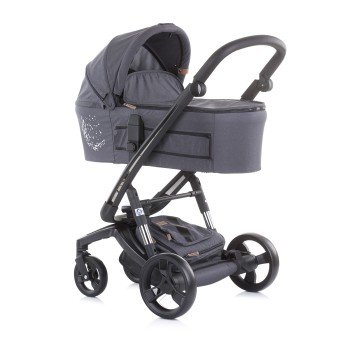 Καρότσι 3 σε 1 "Electra" black frame - silver