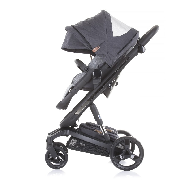 Καρότσι 3 σε 1 Electra black frame - silver