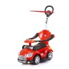 Ride on car with handle and canopy Super Car red