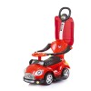 Ride on car with handle and canopy Super Car red