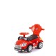 Ride on car with handle and canopy Super Car red