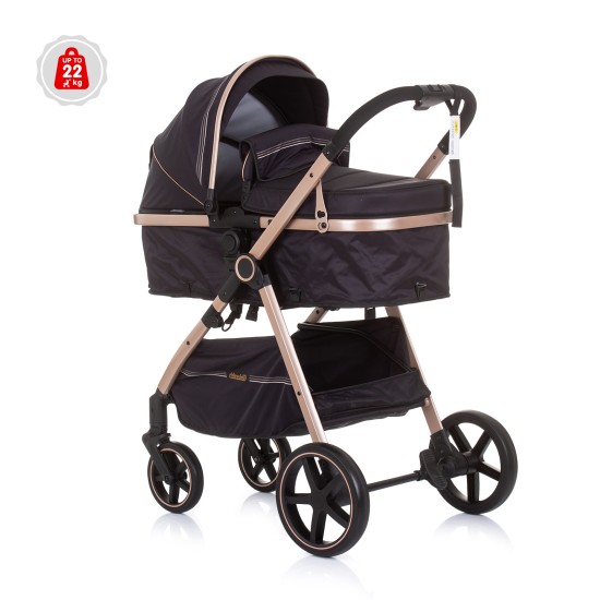 Καρότσι Βρεφικό 0-22 kg MISTY pure black Καρότσι Βρεφικό 0-22 kg MISTY pure black