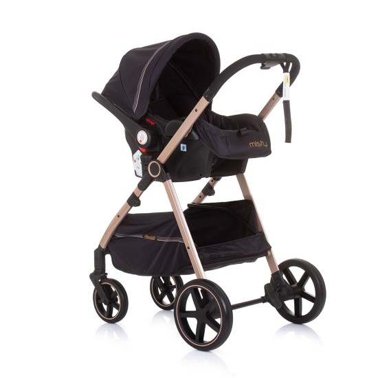 Καρότσι Βρεφικό 0-22 kg MISTY pure black Καρότσι Βρεφικό 0-22 kg MISTY pure black
