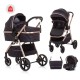 Καρότσι Βρεφικό 0-22 kg MISTY pure black Καρότσι Βρεφικό 0-22 kg MISTY pure black