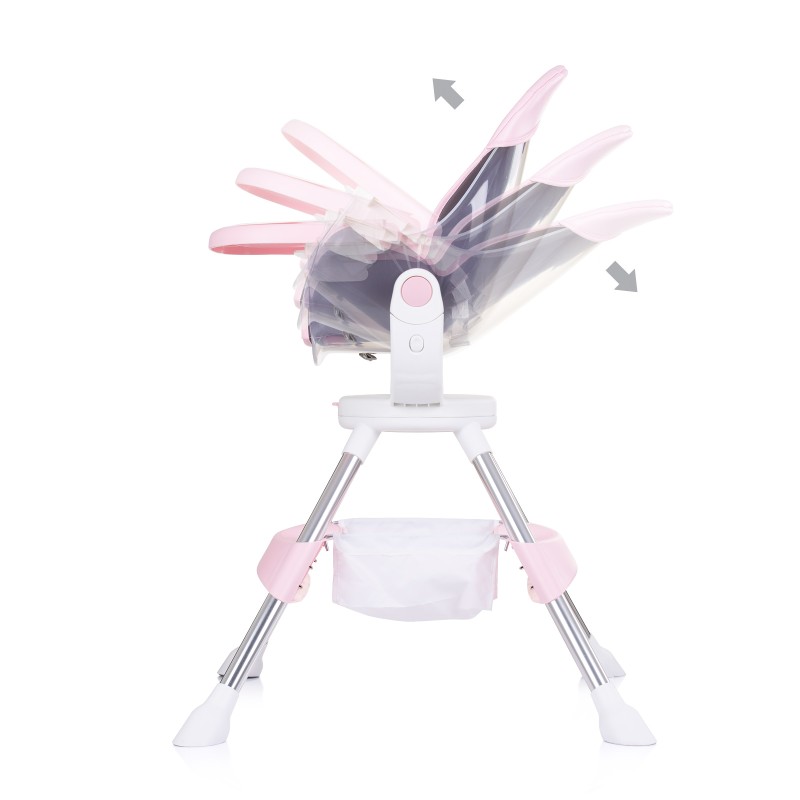 Περιστρεφόμενο Καρεκλάκι Φαγητού - Chipolino - Vision Rose Water