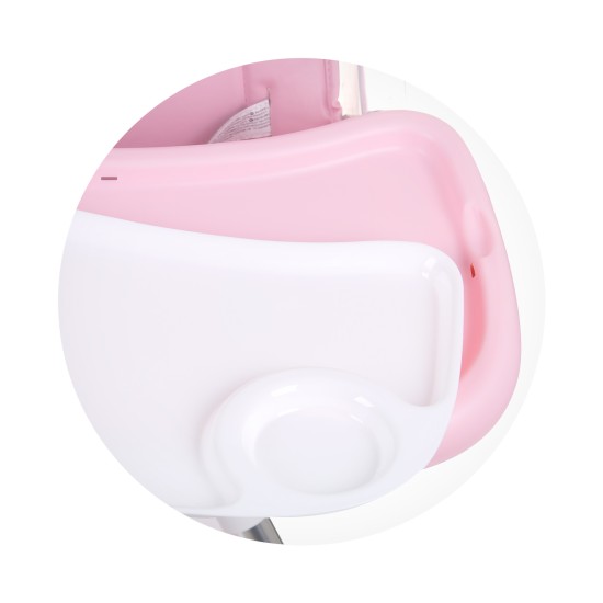 Περιστρεφόμενο Καρεκλάκι Φαγητού - Chipolino - Vision Rose Water Περιστρεφόμενο Καρεκλάκι Φαγητού - Chipolino - Vision Rose Water