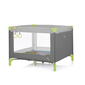 Παρκοκρέβατο Pop Up Jungle grey