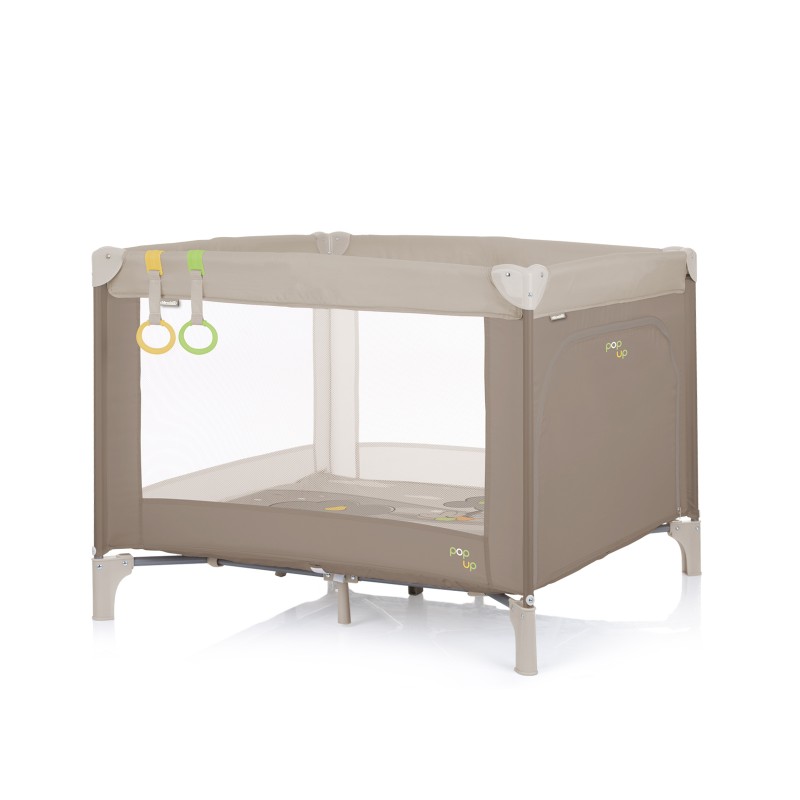 Παρκοκρέβατο Pop Up Dino beige