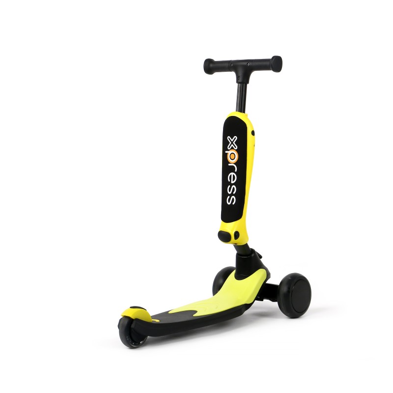 Kids toy 2in1 scooter/ride on X-PRESS yellow
