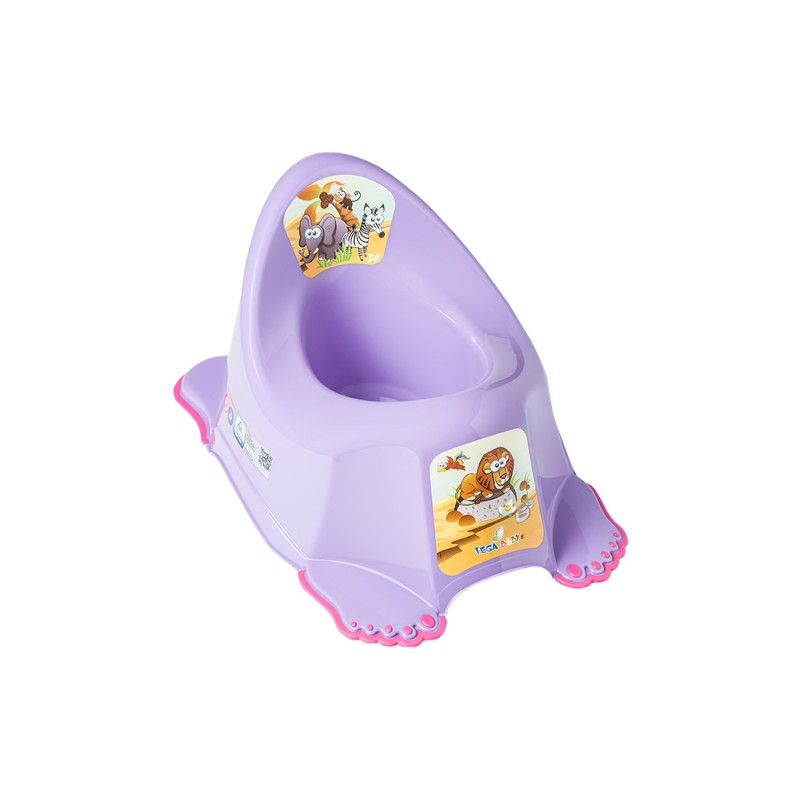 Baby antislip potty Safari lilac