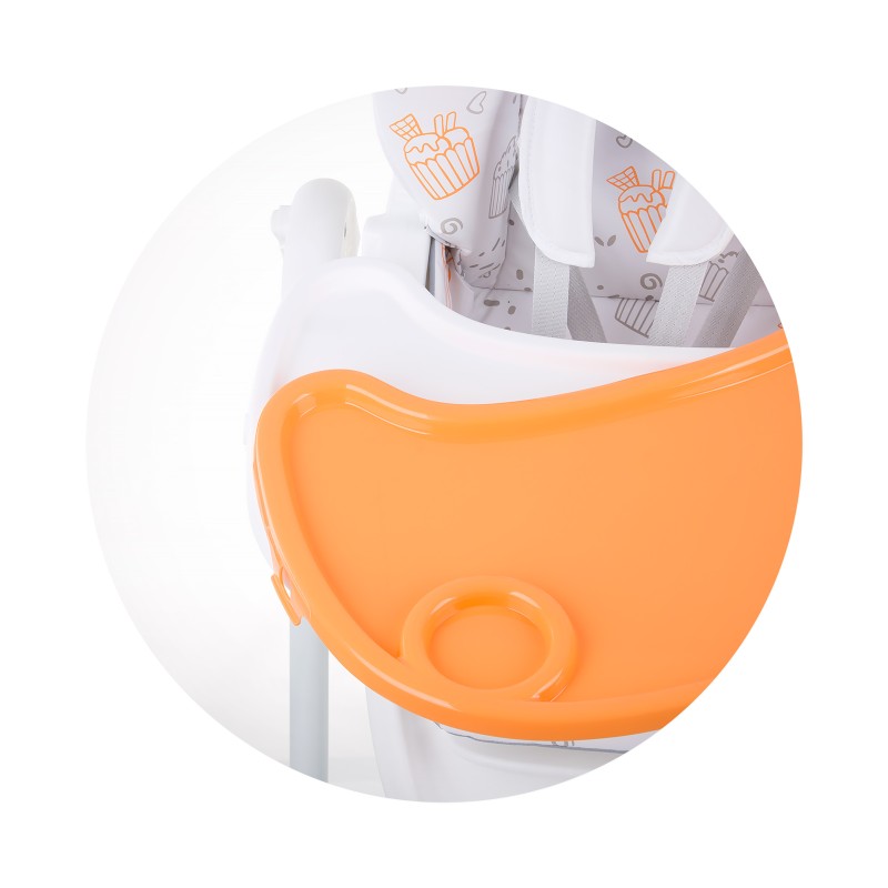 Καρεκλάκι Φαγητού Sweety tangerine