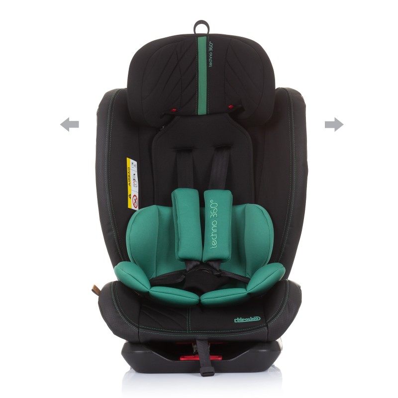 Κάθισμα Αυτοκινήτου - 360 ISOFIX 0+,I,II,III Techno aloe