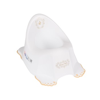 Anti slip potty with music Royal Baby white