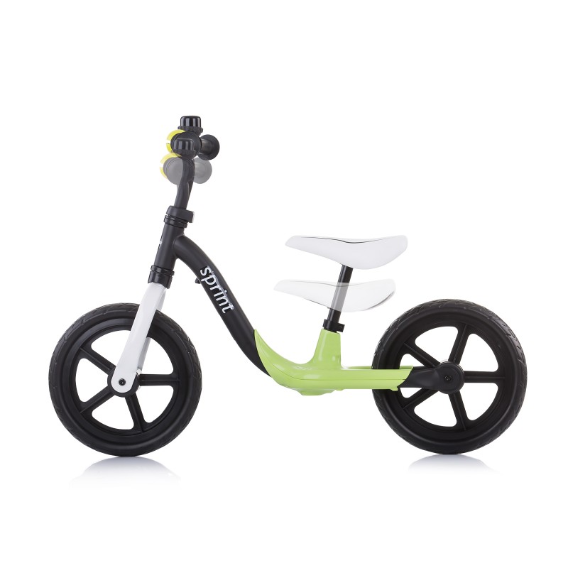 Balance toy on wheels Sprint green
