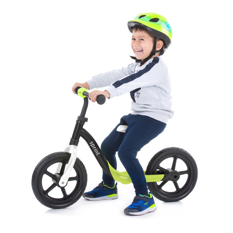 Balance toy on wheels Sprint green