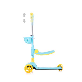 Scooter w/ music "Neo Rider" blue