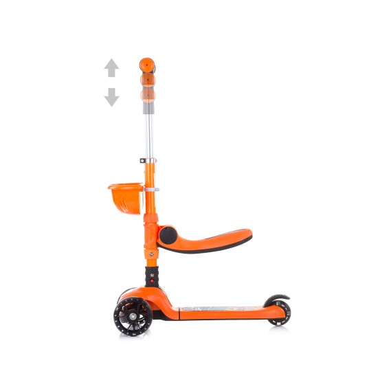 Scooter w/ music Neo Rider orange