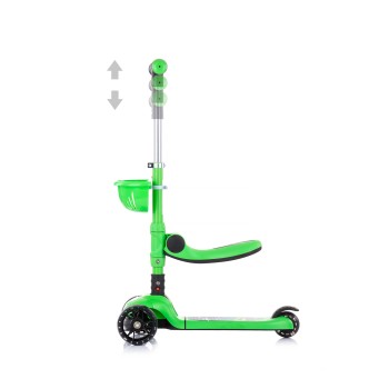 Scooter w/ music "Neo Rider" green
