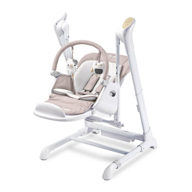 Καρεκλάκι Φαγητού +Ρηλάξ 3 σε 1 -  Indigo Ceretero - Beige