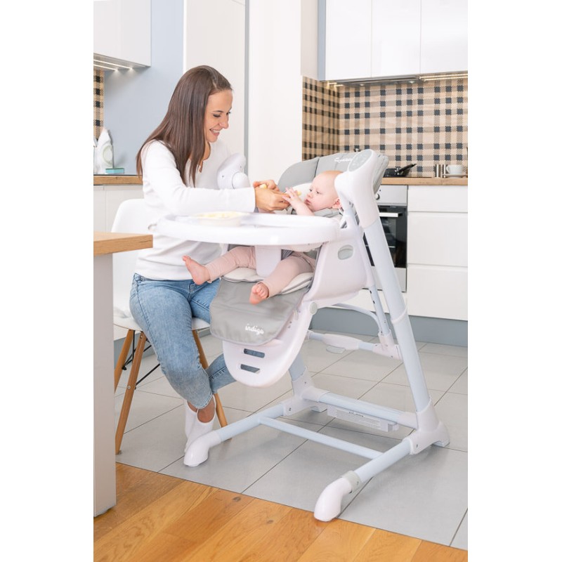 Καρεκλάκι Φαγητού +Ρηλάξ 3 σε 1 -  Indigo Ceretero - Beige