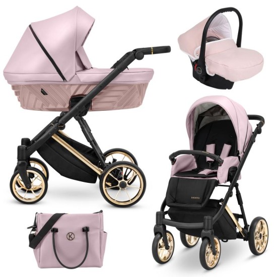 Πολυκαρότσι Kunert - Ivento 3 σε 1 - Eco Metallic Pinl - Gold Σκελετός Πολυκαρότσι Kunert - Ivento 3 σε 1 - Eco Metallic Pinl - Gold Σκελετός