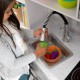 Κουζίνα Kidkraft - Large Play Kitchen with Lights & Sounds - White