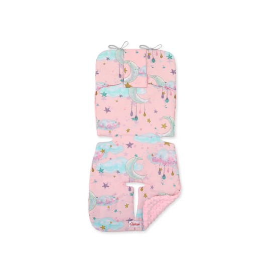 Double-sided cart insert BOBONO - moons pink Double-sided cart insert BOBONO - moons pink