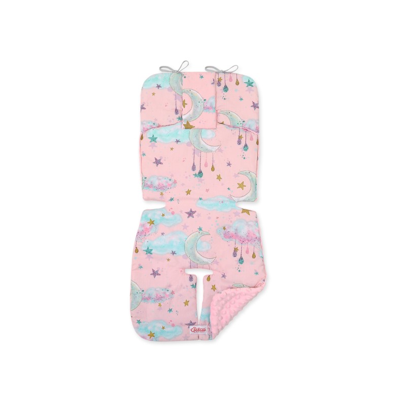 Double-sided cart insert BOBONO -  moons pink