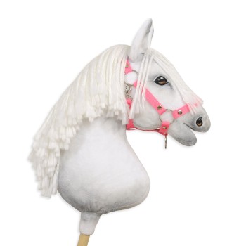 The adjustable halter for Hobby Horse A3 - pink