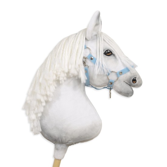 The adjustable halter for Hobby Horse A3 - light blue