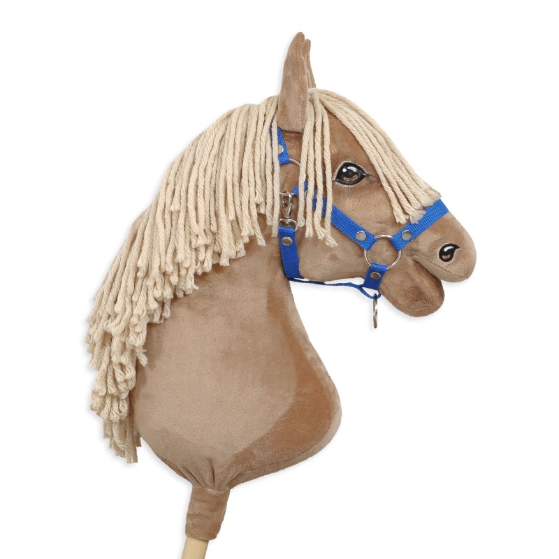 The adjustable halter for Hobby Horse A3 - blue