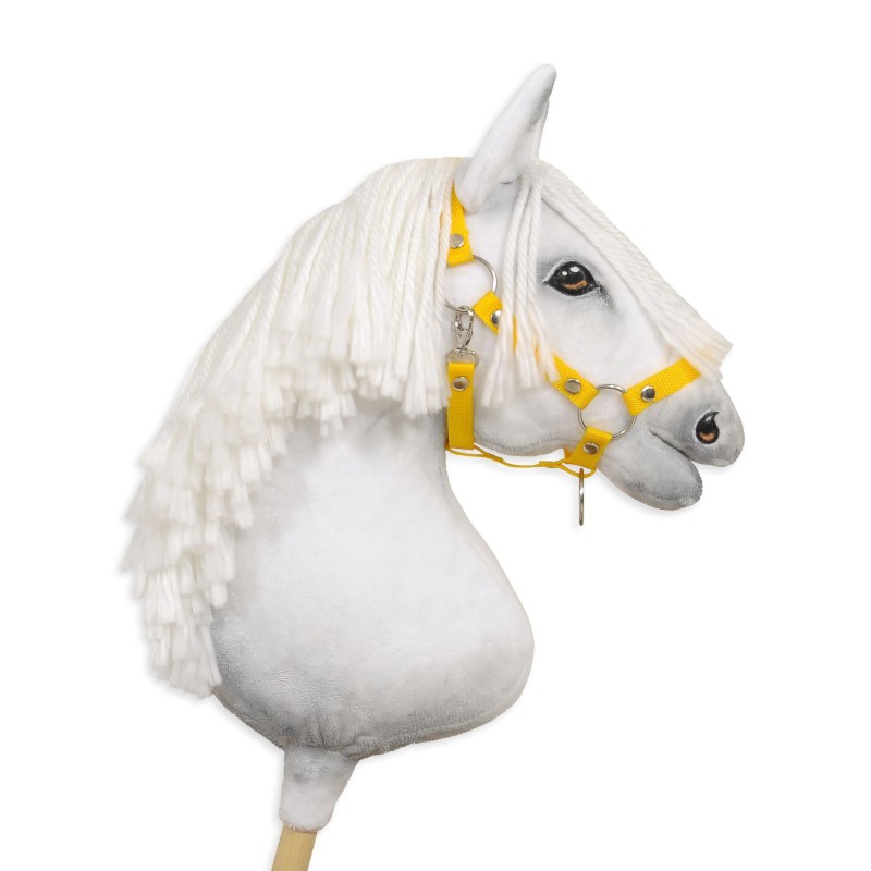 The adjustable halter for Hobby Horse A3 - yellow