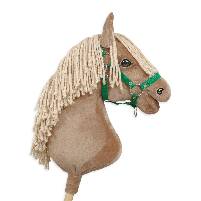 The adjustable halter for Hobby Horse A3 - green