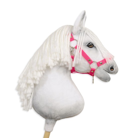 The adjustable halter for Hobby Horse A3 - dark pink The adjustable halter for Hobby Horse A3 - dark pink