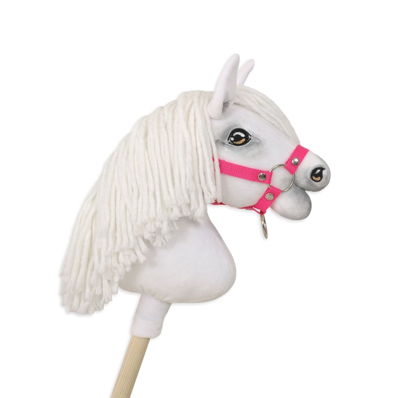 Hobby Horse halter A4 small - dark pink