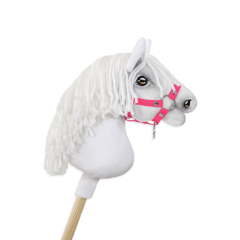 Hobby Horse halter A4 small - dark pink