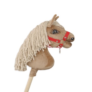 Hobby Horse halter A4 small - red