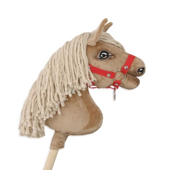 Hobby Horse halter A4 small - red