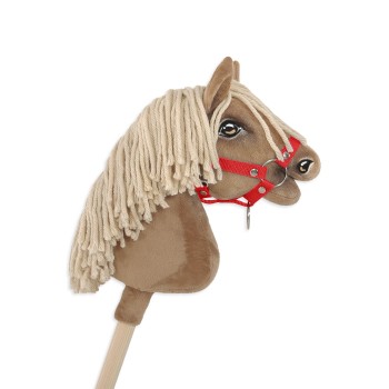 Hobby Horse halter A4 small - red
