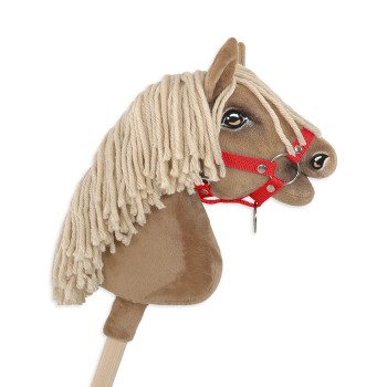 Hobby Horse halter A4 small - red