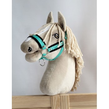 The adjustable halter for Hobby Horse A3 - mint with black furry