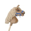 Hobby Horse halter A4 - blue
