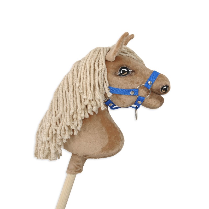 Hobby Horse halter A4 - blue