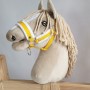 The adjustable halter for Hobby Horse A3 - yellow with white furry