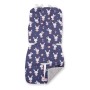 Double-sided cart insert BOBONO - rabbits navy blue/gray