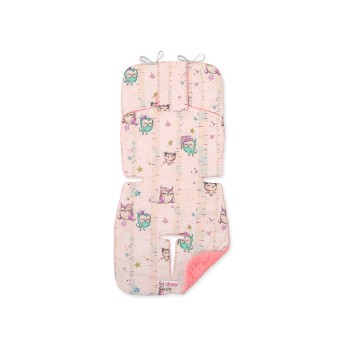 Double-sided cart insert BOBONO - owls cream-mint