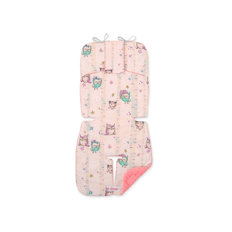 Double-sided cart insert BOBONO - owls cream-mint