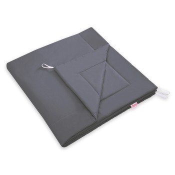 Double-sided teepee playmat- anthracite