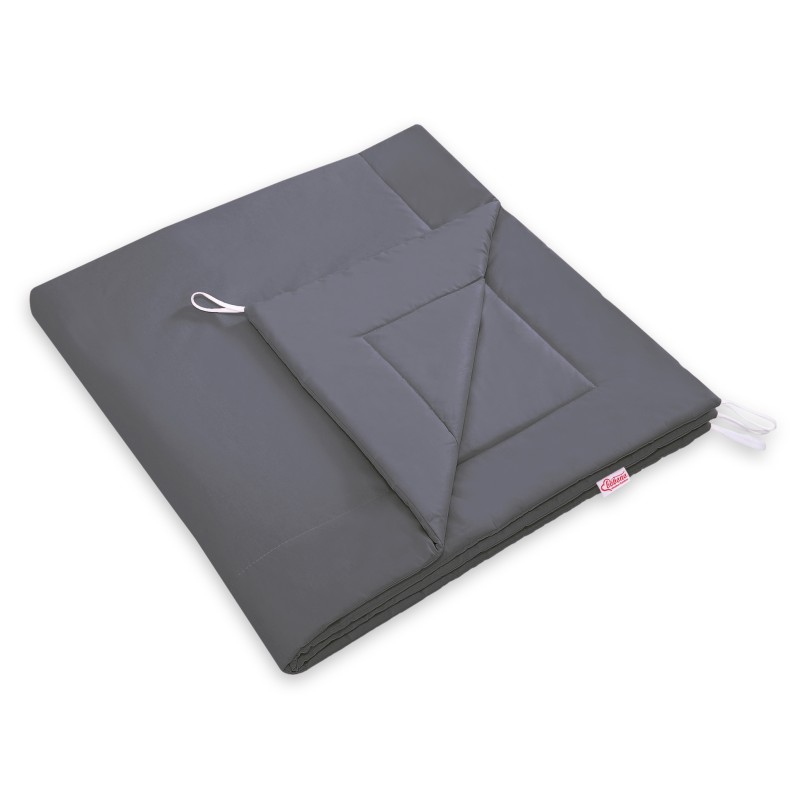 Double-sided teepee playmat- anthracite