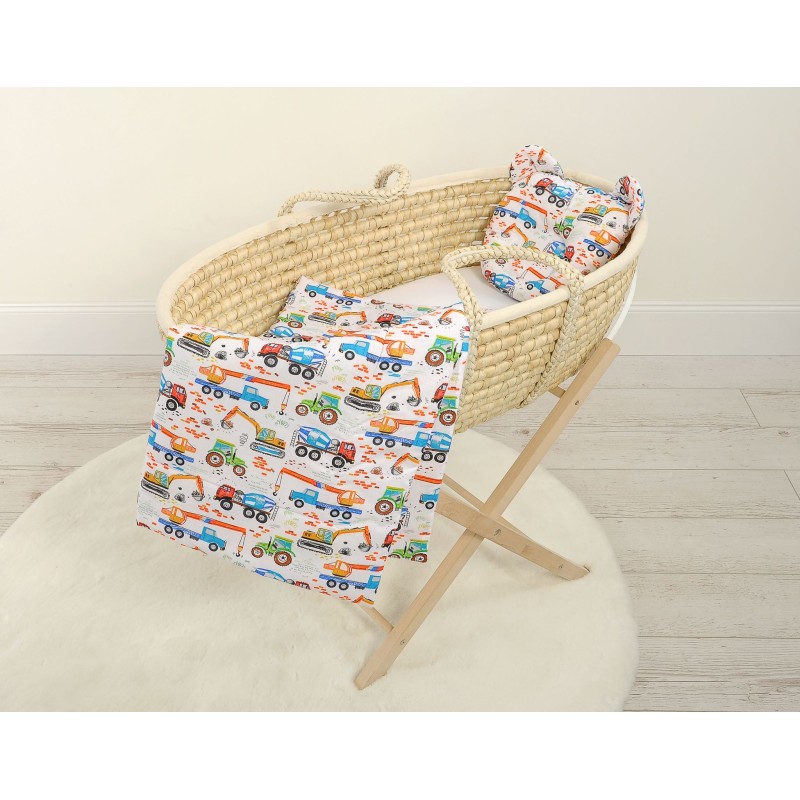 Duvet with pillow Teddy - 2pcs set - construction site